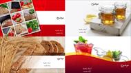 چهار قالب آماده پاورپوینت برای رشته های علوم تغذیه و صنایع غذایی